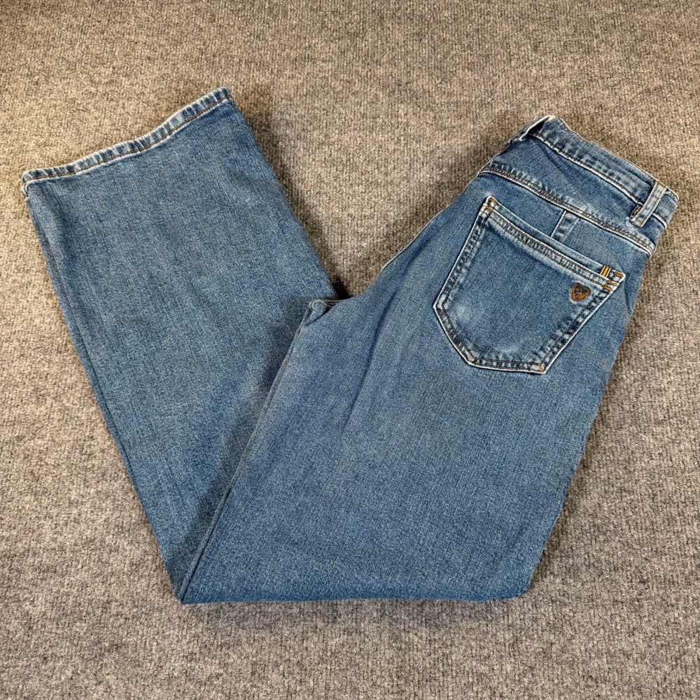 Kuhl Womens‎ Wide Leg Indigo Denim Jeans Blue Size 4 Reg RN 108846